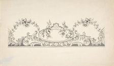 Design for Panel Decoration, 1828-40. Creator: J Hulme