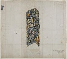 Design for snakehead 1876. Artist: William Morris