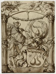Design for Swiss Heraldic Arms, n.d. Creator: Unknown