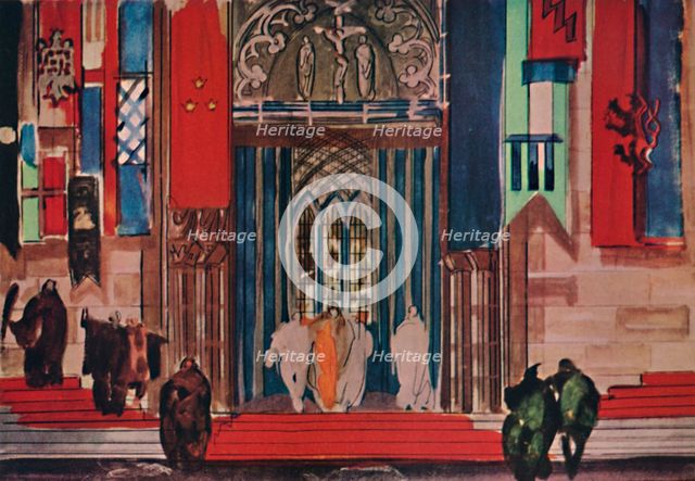 'Design for Stage Setting', c1927. Artist: Alexander Baranowsky.
