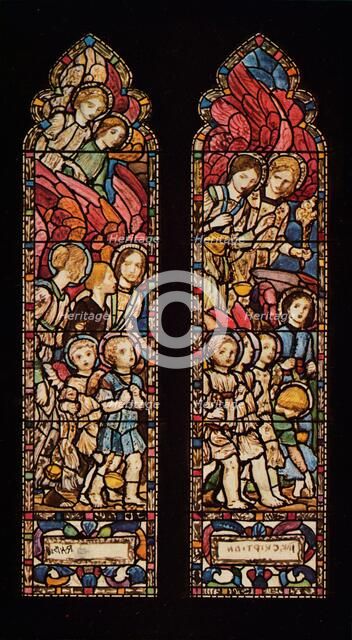 'Design for Stained Glass', 1926. Artist: Robert Anning Bell.