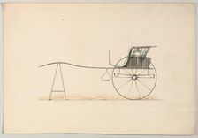 Design for Stanhope Gig, 1850-74. Creator: Unknown