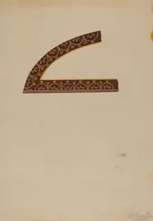Design from China Closet, 1935/1942. Creator: Ferdinand Cartier