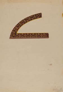 Design from China Closet, 1935/1942. Creator: Ferdinand Cartier