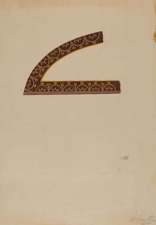 Design from China Closet, 1935/1942. Creator: Ferdinand Cartier