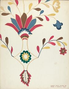 Design from a Proposed Portfolio, 1935/1942. Creator: Majel G. Claflin