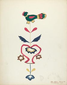 Design from a Proposed Portfolio, 1935/1942. Creator: Majel G. Claflin