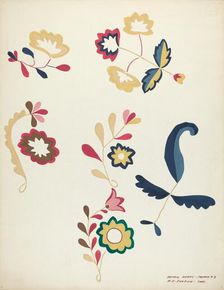 Design from a Proposed Portfolio, 1935/1942. Creator: Majel G. Claflin