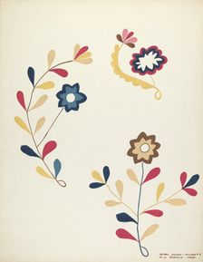 Design from Proposed Portfolio, 1935/1942. Creator: Majel G. Claflin