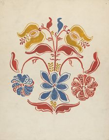 Design from Proposed Portfolio, 1935/1942. Creator: Unknown