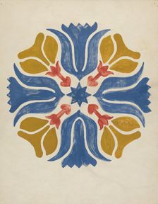 Design from Proposed Portfolio, 1935/1942. Creator: Unknown