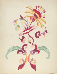 Design from Proposed Portfolio, 1935/1942. Creator: Majel G. Claflin