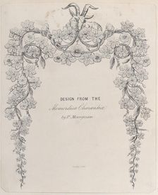 Design from the Momordica Charantia by P. Moorgesan, 19th century., 19th century. Creator: Anon