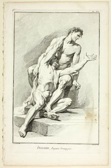Design: Grouped Figures, from Encyclopédie, 1762/77. Creator: Benoit-Louis Prevost
