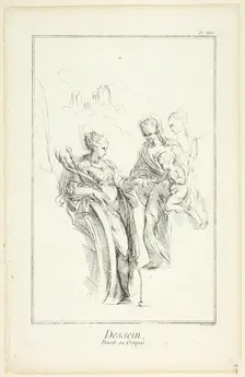 Design: Sketch, from Encyclopédie, 1762/77. Creator: Benoit-Louis Prevost