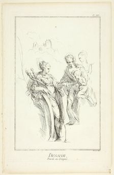Design: Sketch, from Encyclopédie, 1762/77. Creator: Benoit-Louis Prevost