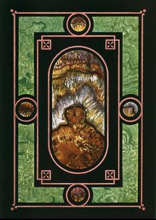 Design with faux marbling, Paris, France, (1928). Creator: Unknown