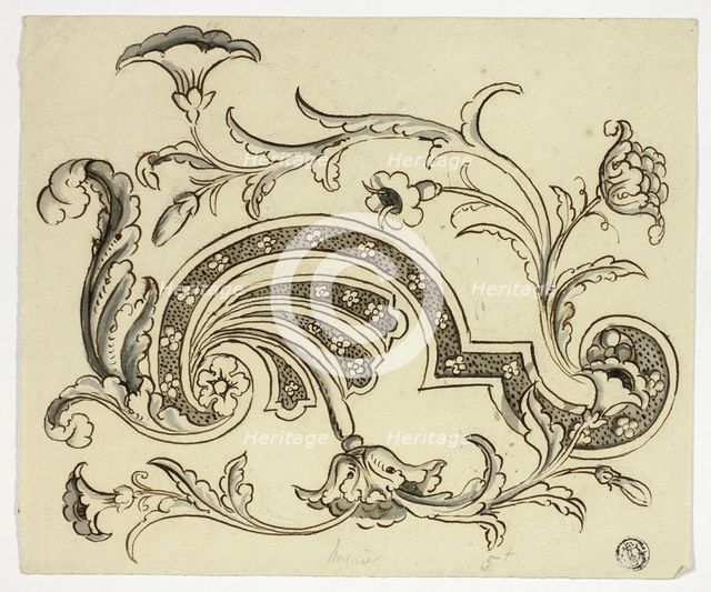 Design with Poppies, n.d. Creator: Unknown.