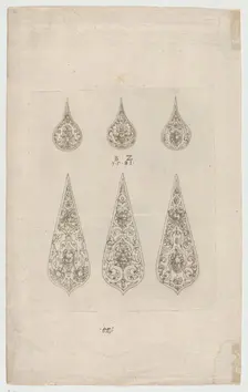 Designs, 1581. Creator: Bernhard Zan