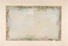 Designs for Ceilings with Clouds and Birds, 19th century. Creator: Charles Monblond