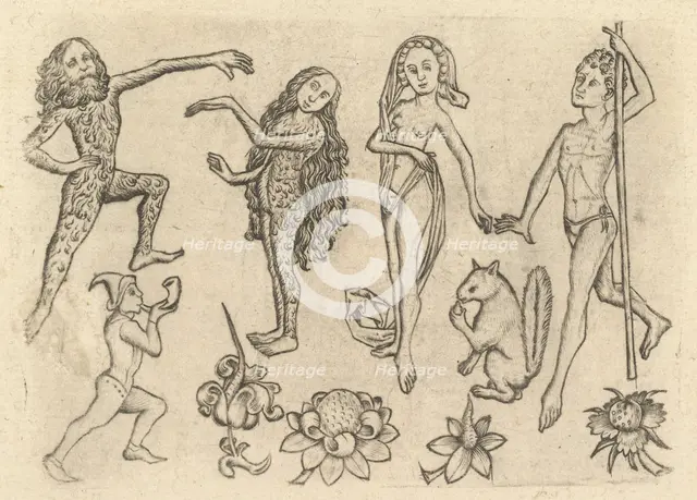 Designs for Goldsmiths.n.d. Creator: Israhel van Meckenem.