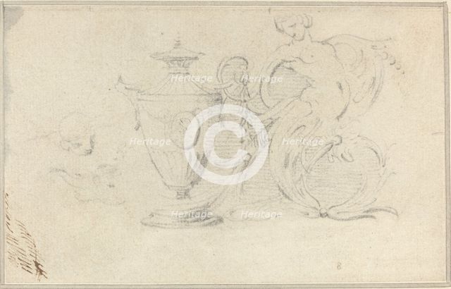 Designs for Decorative Vases, 1760s/1770s. Creator: John Hamilton Mortimer.