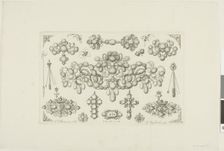 Designs for Jewelry, before 1697. Creator: Christian Engelbrecht