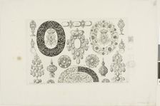 Designs for Jewelry, before 1697. Creator: Christian Engelbrecht