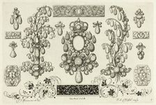 Designs for Jewelry, before 1697. Creator: Johann Andreas Pfeffel