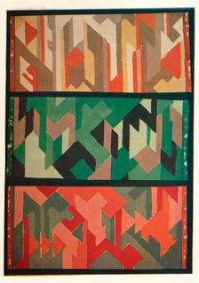 Designs for Rugs by the Allgauer Handwebeteppiche c1928
