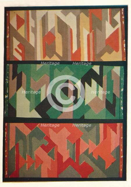'Designs for Rugs by the Allgauer Handwebeteppiche', c1928. Artist: Unknown.