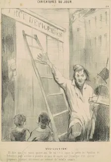 Désillusion!, 19th century. Creator: Honore Daumier