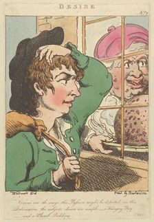 Desire, 1800., 1800. Creator: Thomas Rowlandson