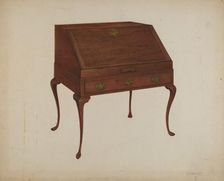 Desk, 1938. Creator: Arsen Maralian