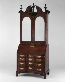 Desk and Bookcase, 1750/70. Creator: Unknown