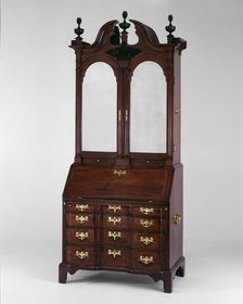 Desk and Bookcase, 1750/70. Creator: Unknown