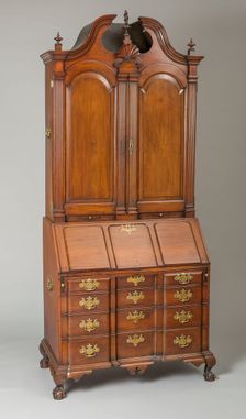 Desk and Bookcase, 1760/70. Creator: Unknown