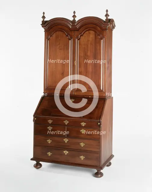 Desk and Bookcase, 1700/35. Creator: Unknown.