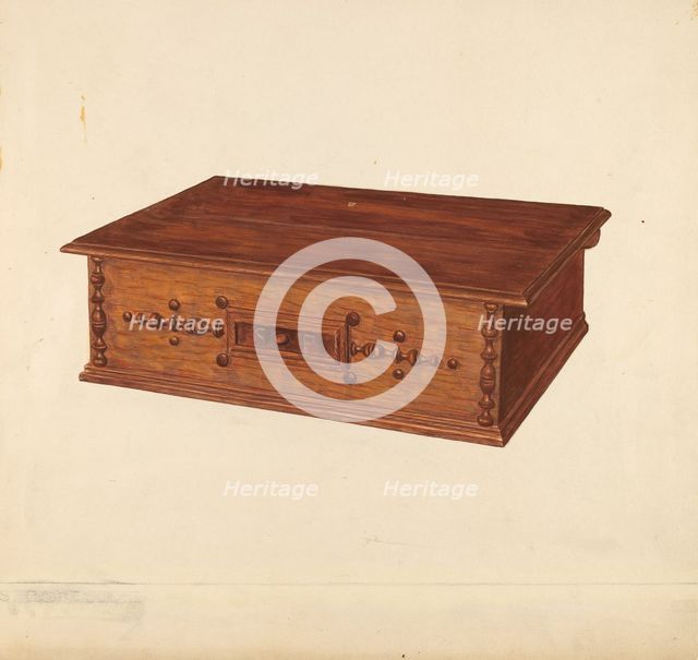Desk Box, 1935/1942. Creator: Francis Borelli.
