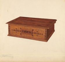 Desk Box, 1935/1942. Creator: Francis Borelli