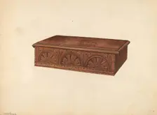 Desk Box, c. 1937. Creator: Mario De Ferrante