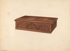 Desk Box, c. 1937. Creator: Mario De Ferrante