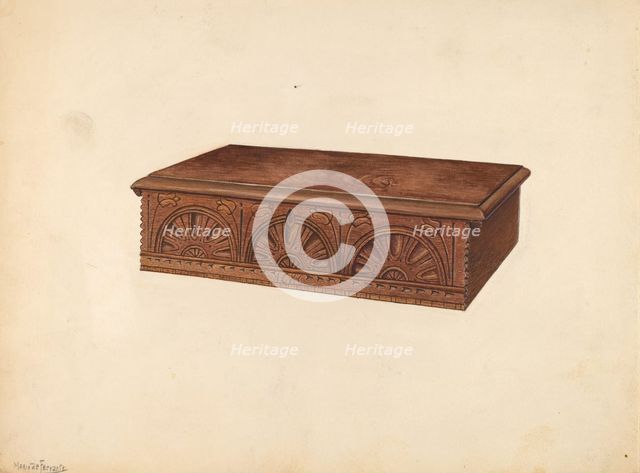 Desk Box, c. 1937. Creator: Mario De Ferrante.