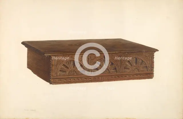 Desk Box, c. 1940. Creator: Henry Granet.