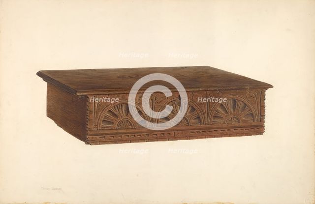 Desk Box, c. 1940. Creator: Henry Granet.