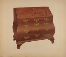 Desk, c. 1939. Creator: Isidore Sovensky