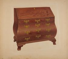 Desk, c. 1939. Creator: Isidore Sovensky