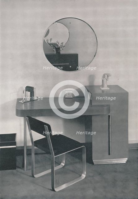 'Desk designed for Mrs. Adolph Stuber', 1933. Artist: Unknown.