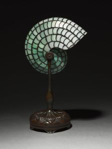 Desk Lamp, c. 1900. Creator: Louis Comfort Tiffany (American, 1848-1933), studio of