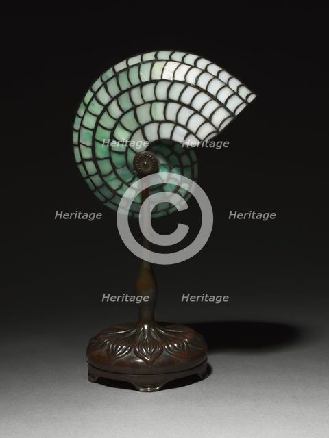 Desk Lamp, c. 1900. Creator: Louis Comfort Tiffany (American, 1848-1933), studio of.